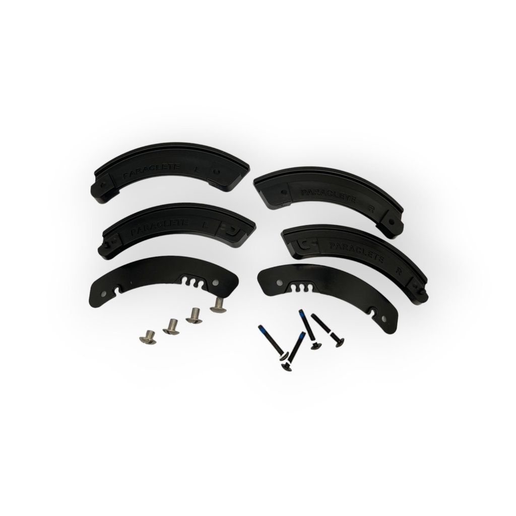 DUAL VISOR TRACK ASSEMBLY