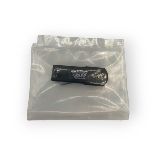 [C02-DC.M-1] David Clark Amplified Dynamic Microphone, Non-Thumb Screw