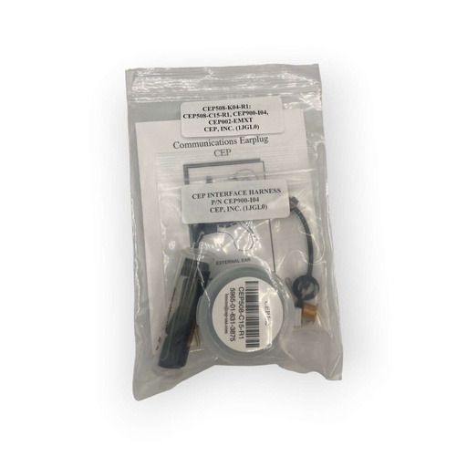 [A03-CP.K04R1] Standard CEP Kit with Interface and Mixed Size Ear Tips